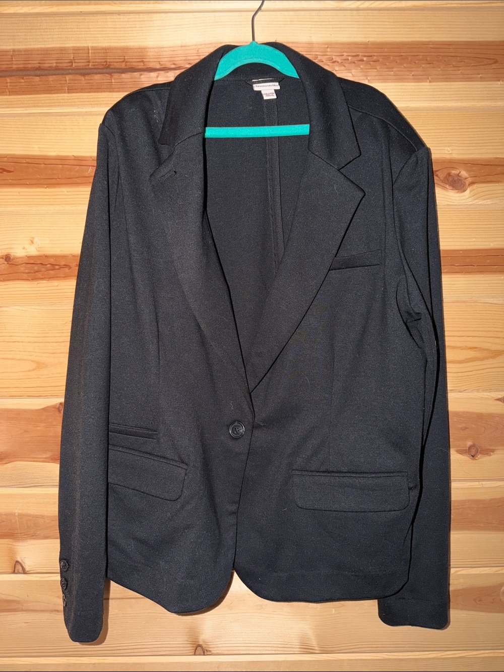Merona Black Single-Button Blazer